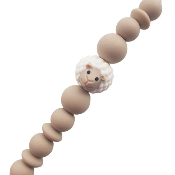 Chewies & More Animal Speenkoord Schaap - Greige