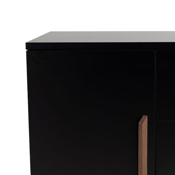 TWF Meegroeibed - Commode XL 3 Laden 1 Deur Modena Walnoot TWF Meegroeibed - Commode XL 3 Laden 1 Deur Modena Walnoot