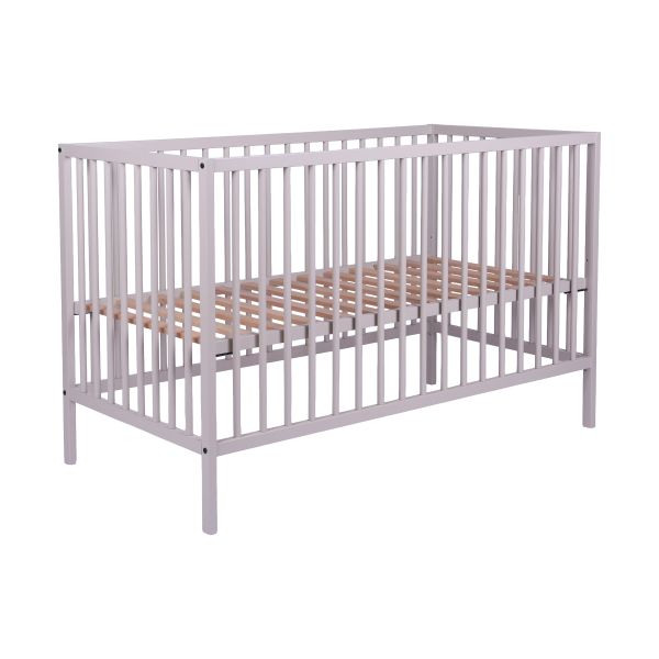 Europe Baby Ledikant - Solid Beech - 60 x 120 cm - Oatmeal Europe Baby Ledikant - Solid Beech - 60 x 120 cm - Oatmeal