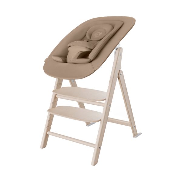 Cybex Kinderstoel Click & Fold All Natural - Light Natural 4 In 1