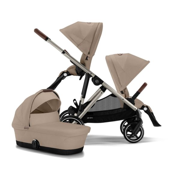 Cybex Duowagen Gazelle S Almond Beige - Beige Cybex Duowagen Gazelle S Almond Beige - Beige