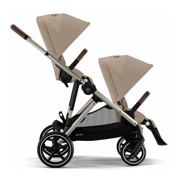 Cybex Duowagen Gazelle S Almond Beige - Beige Cybex Duowagen Gazelle S Almond Beige - Beige