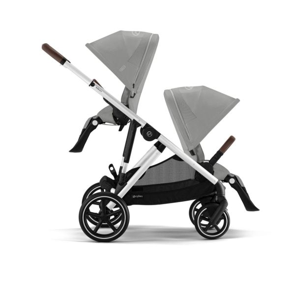 Cybex Duowagen Gazelle S Stone Grey - Mid Grey Cybex Duowagen Gazelle S Stone Grey - Mid Grey