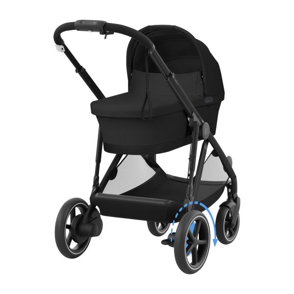 Cybex E-Gazelle S Kinderwagen 2-in-1 Moon Black/Black Cybex E-Gazelle S Kinderwagen 2-in-1 Moon Black/Black