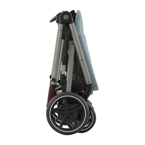 Cybex E-Gazelle S DUO kinderwagen 3-in-1 Stormy Blue/Light Blue Cybex E-Gazelle S DUO kinderwagen 3-in-1 Stormy Blue/Light Blue