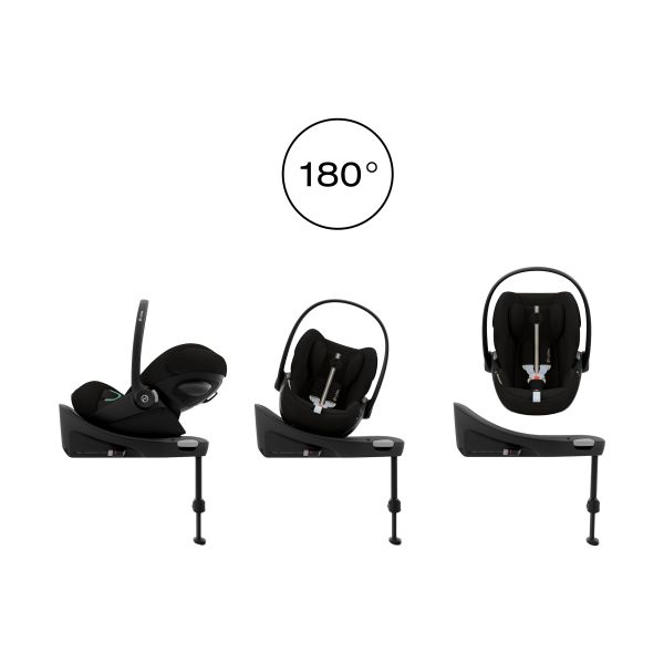 Cybex e-Gazelle S 3-in-1 Kinderwagen Set S - Black/Moon Black Cybex e-Gazelle S 3-in-1 Kinderwagen Set S - Black/Moon Black