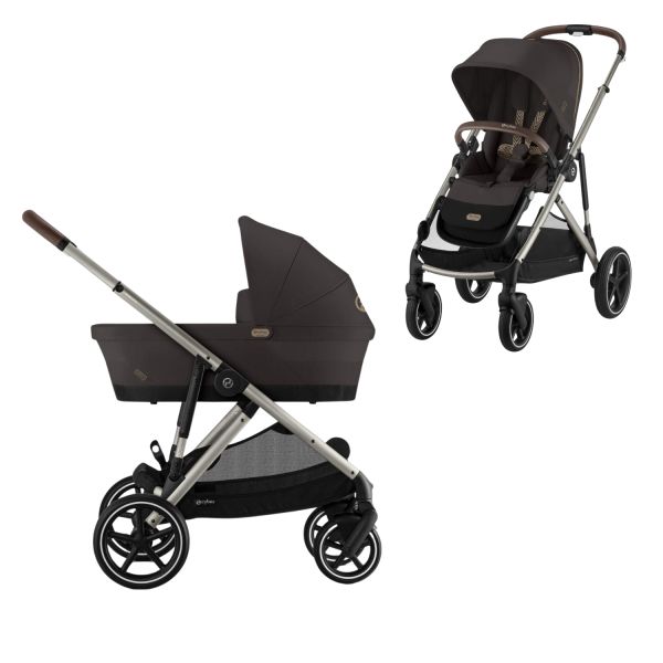 Cybex Gazelle S 2-in-1 Kinderwagen - Chocolate Brown Cybex Gazelle S 2-in-1 Kinderwagen - Chocolate Brown