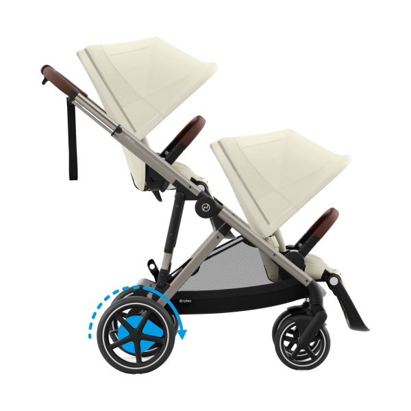 Cybex Wandelwagen eGazelle S TPE Seashell Beige/Light Beige Cybex Wandelwagen eGazelle S TPE Seashell Beige/Light Beige