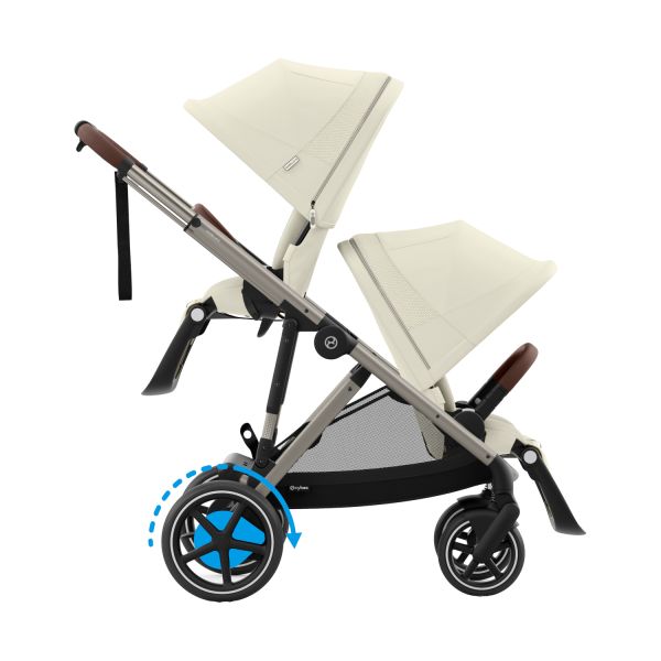 Cybex Wandelwagen eGazelle S TPE Seashell Beige/Light Beige Cybex Wandelwagen eGazelle S TPE Seashell Beige/Light Beige