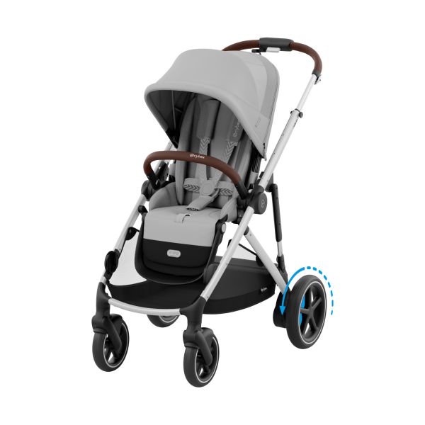 Cybex Wandelwagen eGazelle S SLV Stone Grey/Mid Grey Cybex Wandelwagen eGazelle S SLV Stone Grey/Mid Grey