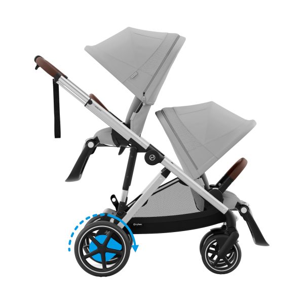 Cybex Wandelwagen eGazelle S SLV Stone Grey/Mid Grey Cybex Wandelwagen eGazelle S SLV Stone Grey/Mid Grey
