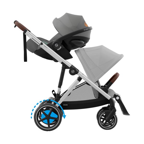 Cybex Wandelwagen eGazelle S SLV Stone Grey/Mid Grey Cybex Wandelwagen eGazelle S SLV Stone Grey/Mid Grey