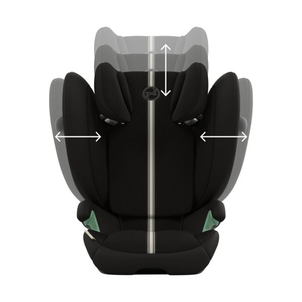Cybex Solution G2 I-Fix Plus Autostoeltje - Moon Black / Black Cybex Solution G2 I-Fix Plus Autostoeltje - Moon Black / Black