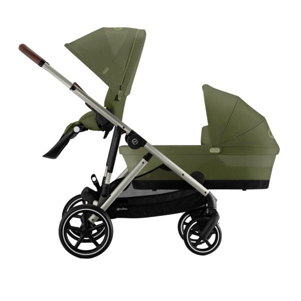 Cybex Tweelingwagen Gazelle S Mos Green Cybex Tweelingwagen Gazelle S Mos Green