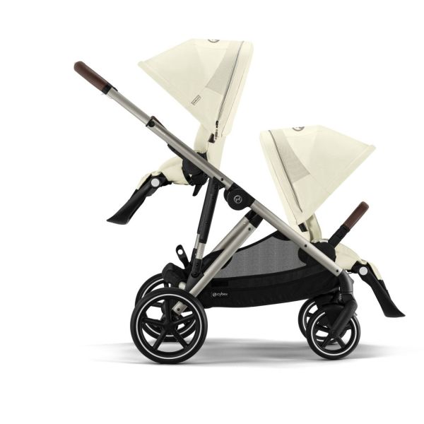 Cybex Gazelle S Tweelingwagen - Seashell Beige