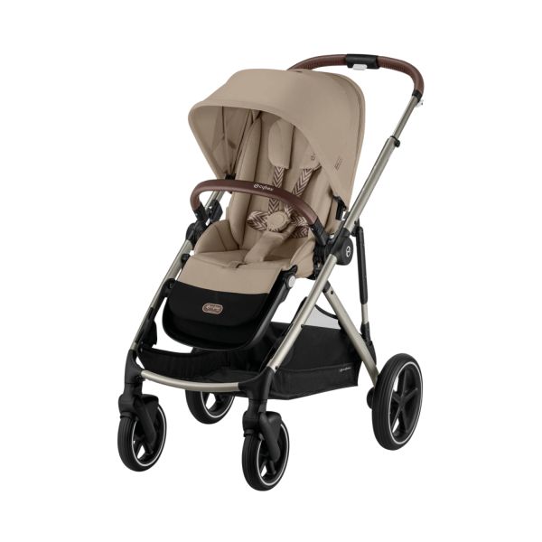 Cybex Wandelwagen Gazelle S TPE Almond Beige - Beige Cybex Wandelwagen Gazelle S TPE Almond Beige - Beige