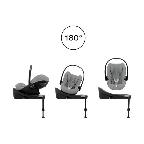 Cybex e-Gazelle S 3-in-1 Kinderwagen Set S Incl. Amya - Silver/Stone Grey Cybex e-Gazelle S 3-in-1 Kinderwagen Set S Incl. Amya - Silver/Stone Grey