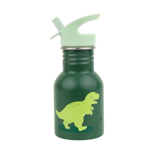 A Little Lovely Company Kleine RVS Drinkfles - Dinosaur A Little Lovely Company Kleine RVS Drinkfles - Dinosaur