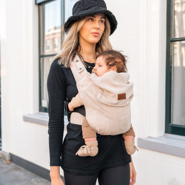 ByKay Classic Pro Click Carrier - Ribbed Velvet - Almond Sand ByKay Classic Pro Click Carrier - Ribbed Velvet - Almond Sand