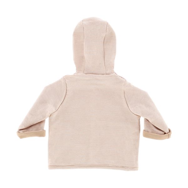 DAY Jasje Met Capuchon - Gestreept - Mocha - Mt. 50/56