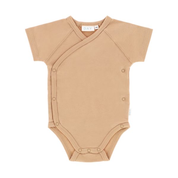 DAY Overslagromper Korte Mouw - Mocha - Mt. 50/56