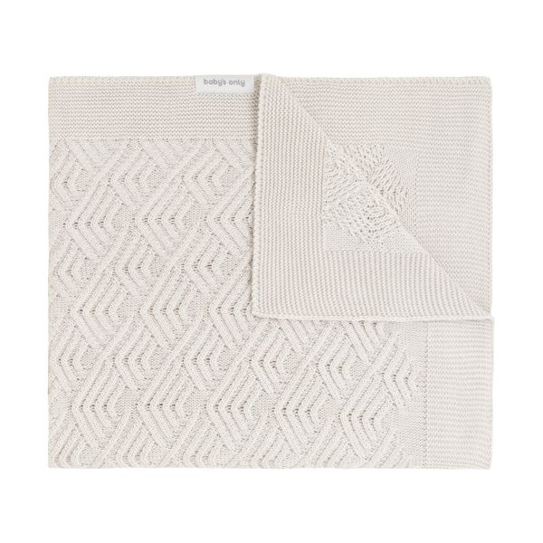Baby's Only Sierra Ledikantdeken - Warm Linen Baby's Only Sierra Ledikantdeken - Warm Linen