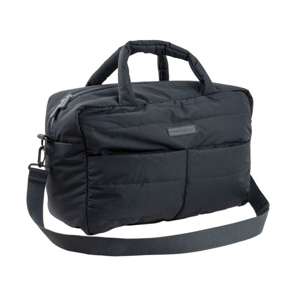 Done By Deer Changing Bag - Quilted - Black