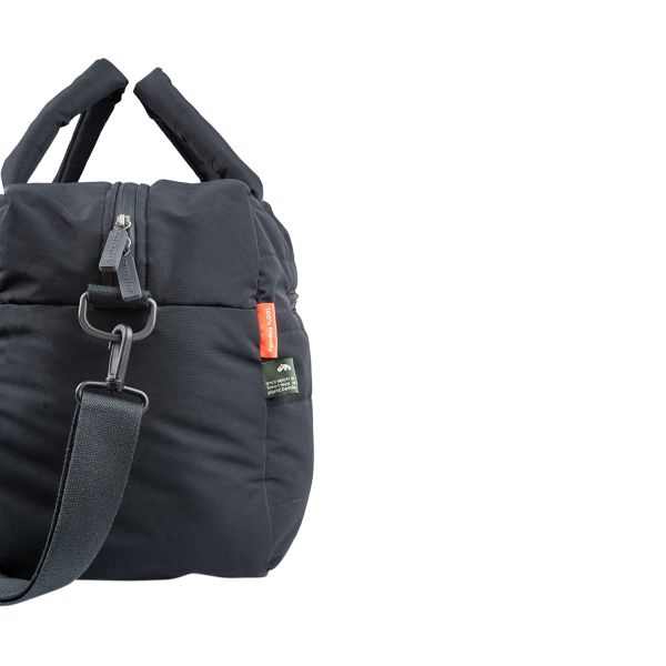 Done By Deer Changing Bag - Quilted - Black