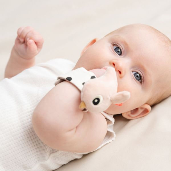 Done By Deer Wrist Rattle Set Happy Clouds Blue 2-Pack Done By Deer Wrist Rattle Set Happy Clouds Blue 2-Pack