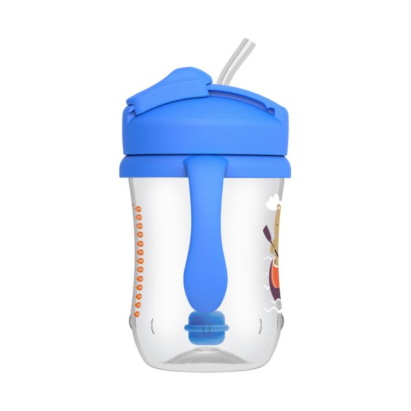 Dr. Brown's Beker Rietje Baby's Eerste Blauw 270ml