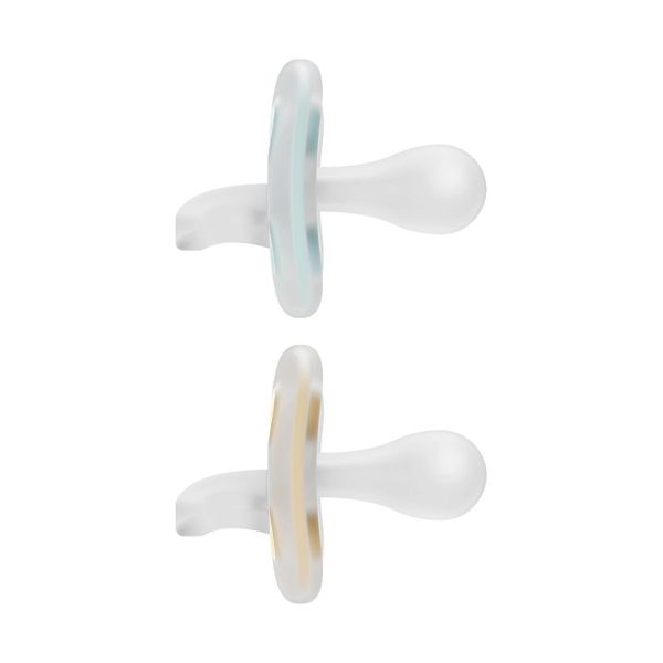 Dr. Brown's Fopspeen - Symmetrisch - 0-6 Mnd - 2 Stuks - Blue/Cream Dr. Brown's Fopspeen - Symmetrisch - 0-6 Mnd - 2 Stuks - Blue/Cream
