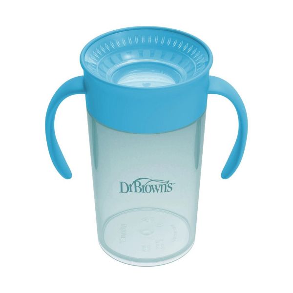 Dr. Brown’s Rietje naar 360° Beker Set - Ocean Blue Dr. Brown’s Rietje naar 360° Beker Set - Ocean Blue