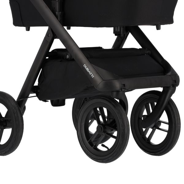 Dubatti One E6 Kinderwagen 2-in-1 - Black / Pitch Black Dubatti One E6 Kinderwagen 2-in-1 - Black / Pitch Black