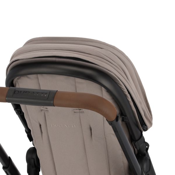 Dubatti One E6 Kinderwagen 2-in-1 - Dark Brown / Soft Taupe Dubatti One E6 Kinderwagen 2-in-1 - Dark Brown / Soft Taupe