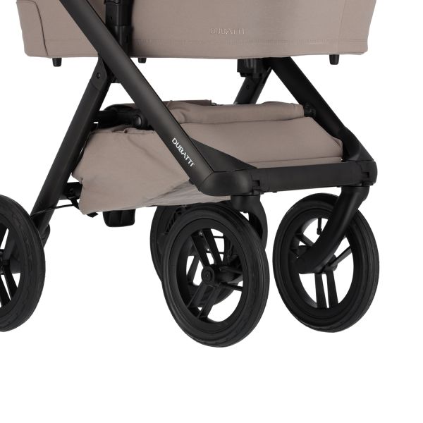Dubatti One E6 Kinderwagen 2-in-1 - Dark Brown / Soft Taupe Dubatti One E6 Kinderwagen 2-in-1 - Dark Brown / Soft Taupe