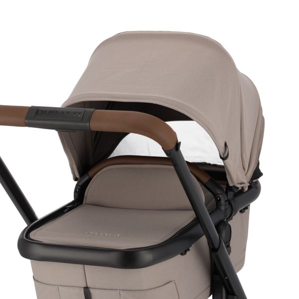 Dubatti One E6 Kinderwagen 2-in-1 - Dark Brown / Soft Taupe Dubatti One E6 Kinderwagen 2-in-1 - Dark Brown / Soft Taupe