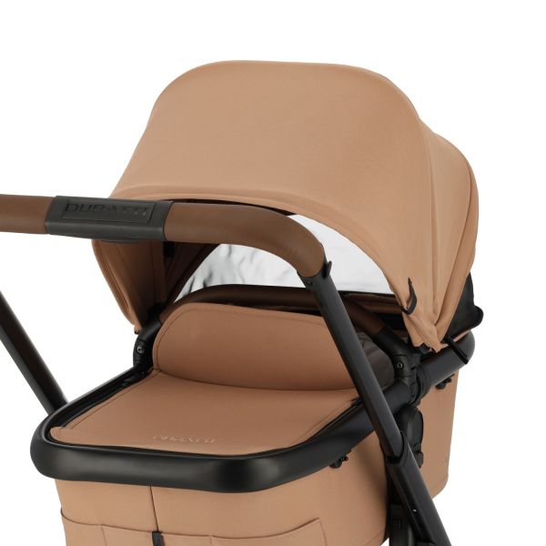 Dubatti One E6 Kinderwagen 2-in-1 - Dark Brown / Soft Terra