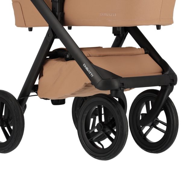 Dubatti One E6 Kinderwagen 2-in-1 - Dark Brown / Soft Terra