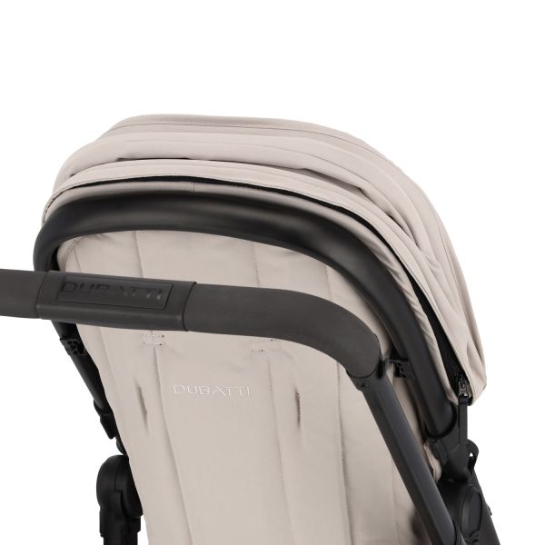 Dubatti One E6 Kinderwagen 2-in-1 - Black / Tofu Grey