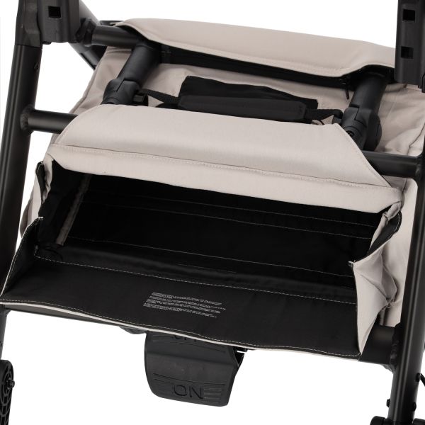Dubatti One E6 Kinderwagen 2-in-1 - Black / Tofu Grey