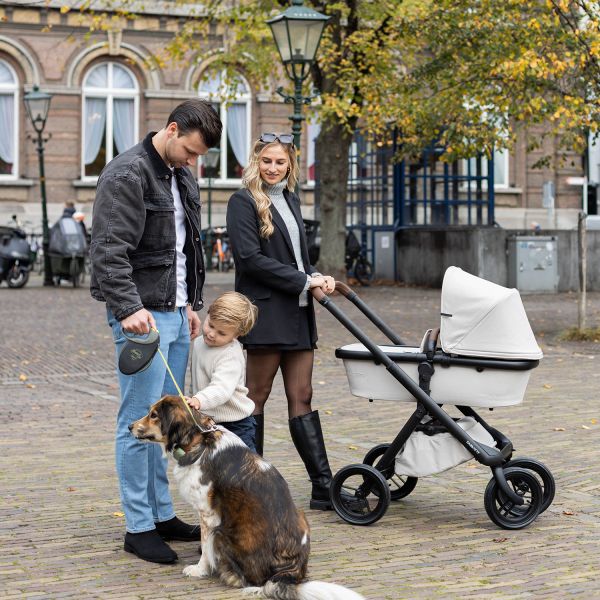 Dubatti One E6 Kinderwagen 2-in-1 - Black / Tofu Grey