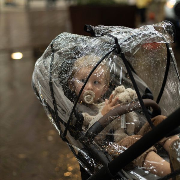 Dubatti One E6 Kinderwagen 2-in-1 - Black / Walnut Brown