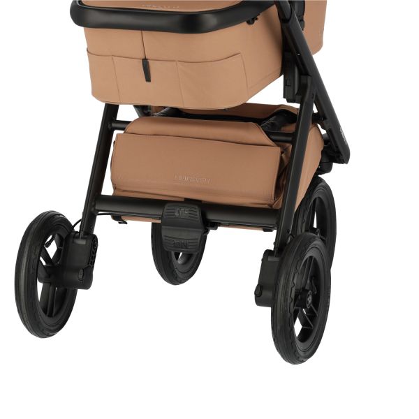 Dubatti One E6 Kinderwagen 2-in-1 - Black / Soft Terra