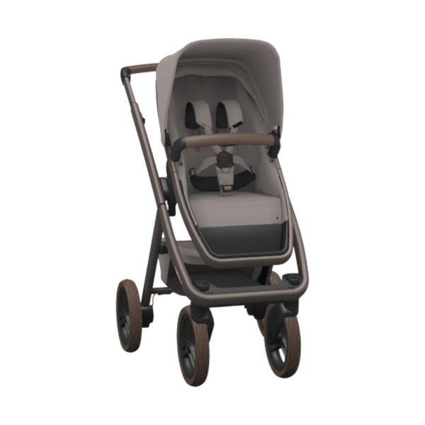 Dubatti Two E2 2-in-1 Kinderwagen - Satin Brown/Soft Taupe Dubatti Two E2 2-in-1 Kinderwagen - Satin Brown/Soft Taupe