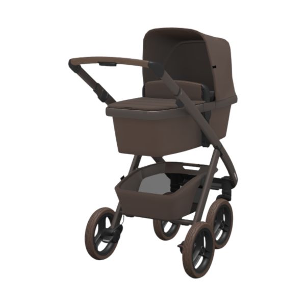 Dubatti Two E2 2-in-1 Kinderwagen - Satin Brown/Walnut Brown Dubatti Two E2 2-in-1 Kinderwagen - Satin Brown/Walnut Brown