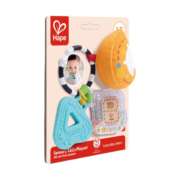 Hape Activiteitenspeelgoed - Sensory ABCs Playset Hape Activiteitenspeelgoed - Sensory ABCs Playset