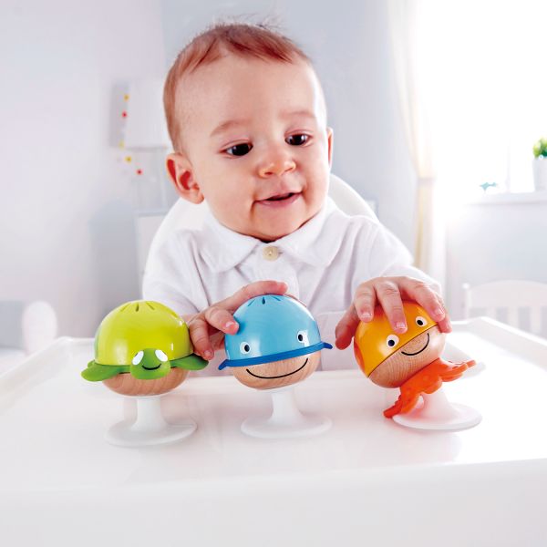 Hape Badspeelgoed - Sea Animals Rattle Set Hape Badspeelgoed - Sea Animals Rattle Set