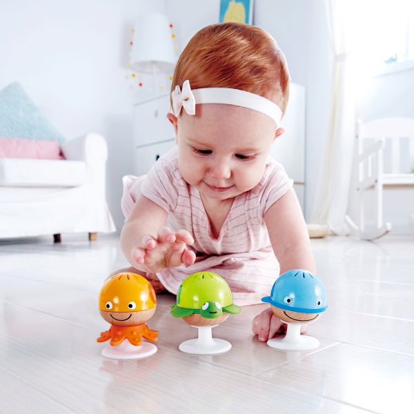 Hape Badspeelgoed - Sea Animals Rattle Set Hape Badspeelgoed - Sea Animals Rattle Set