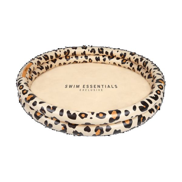 Swim Essentials Zwembad - 100 cm - Beige Leopard Swim Essentials Zwembad - 100 cm - Beige Leopard