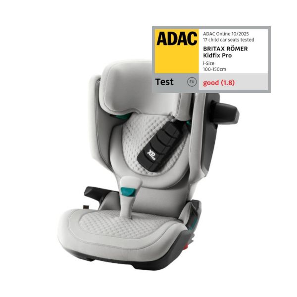 Britax Römer KIDFIX PRO Autostoel - Lux - Linen Grey Britax Römer KIDFIX PRO Autostoel - Lux - Linen Grey